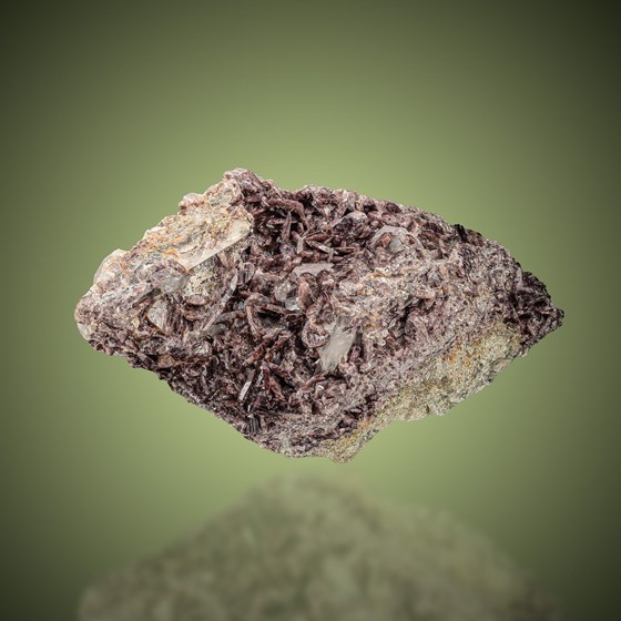 Axinite-(Fe)-Colebrook Hill | Rosebery District |  Tasmania | Australia